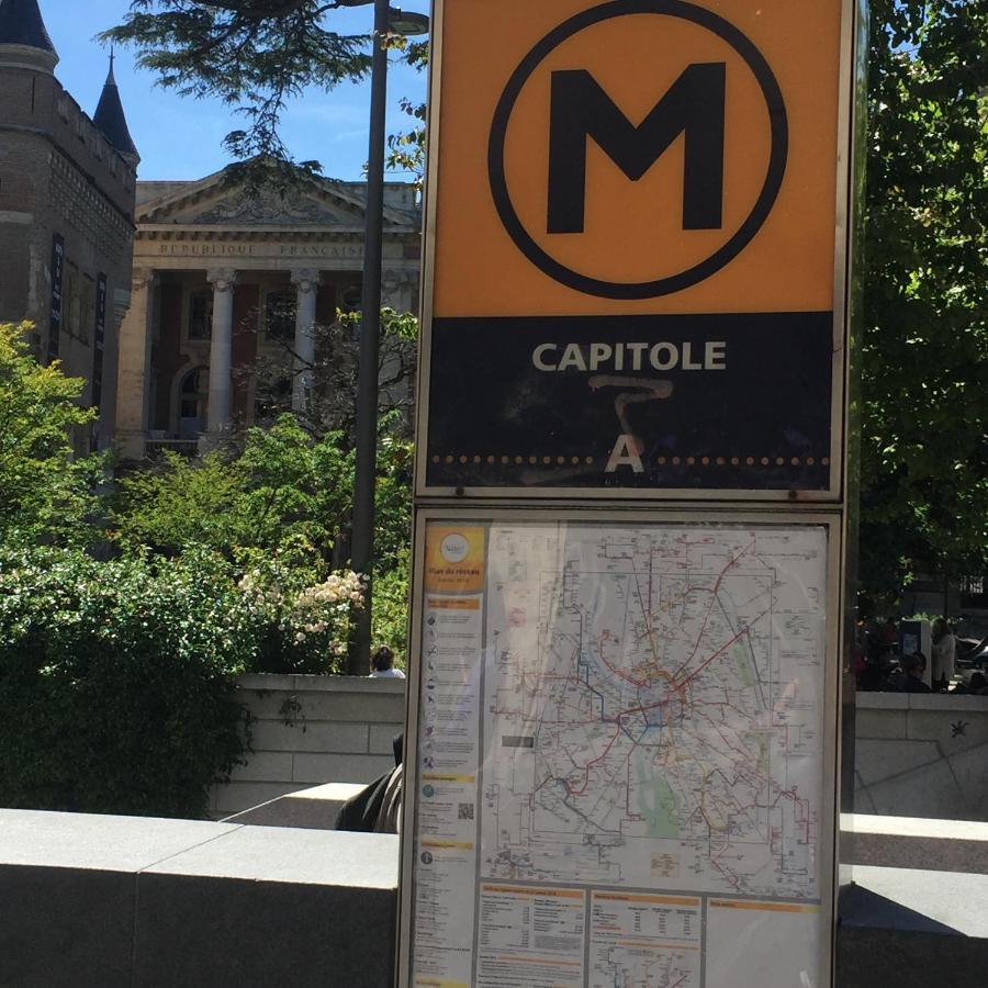 Appartement Toulouse Plein Centre-Jusqu'A 4 Personnes-Parking Et Petit Dejeuner Inclus Dış mekan fotoğraf