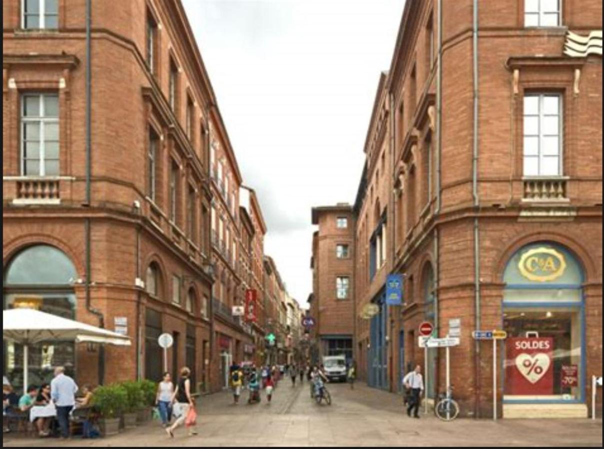 Appartement Toulouse Plein Centre-Jusqu'A 4 Personnes-Parking Et Petit Dejeuner Inclus Dış mekan fotoğraf